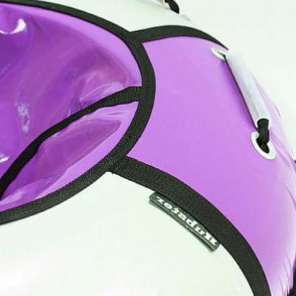Тюбинг Snow Show 105 см фиолетовый/серебро